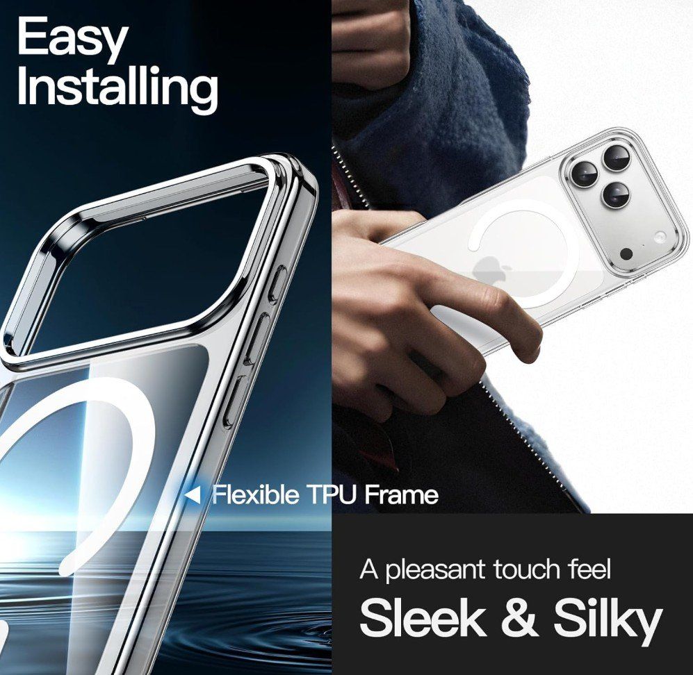 Apple Cover & Protezioni schermo: iPhone 17 Pro MagSafe Soft Silikon Case Hülle clear – Nuovo e nell'imballaggio originale da Rorschacherberg venduto da mir_hgk2 4