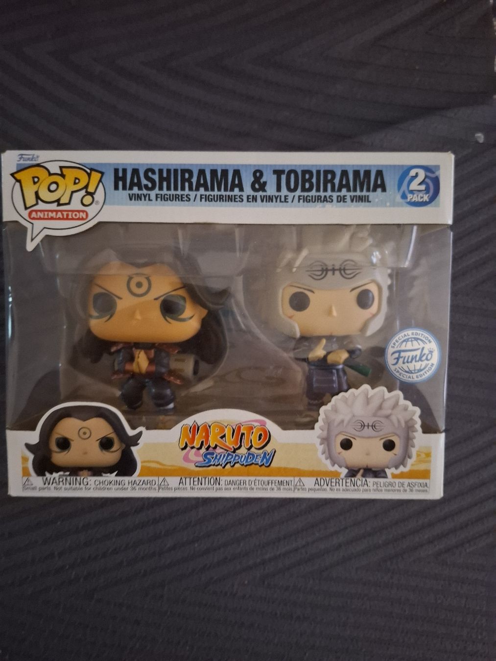 Funko Statuette: Pop Naruto Shippuden Hashirama Tobirama Vinyl 2 Pack – Usato da Monte Carasso venduto da Buttefly