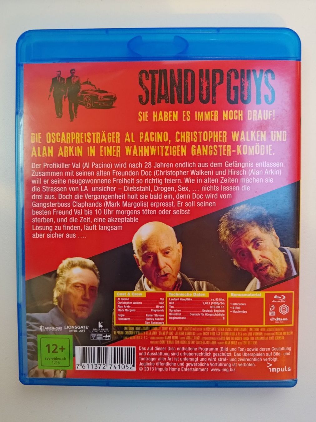 Tutti i DVDs: Stand Up Guys – Usato da Liestal venduto da Kratzilla 2