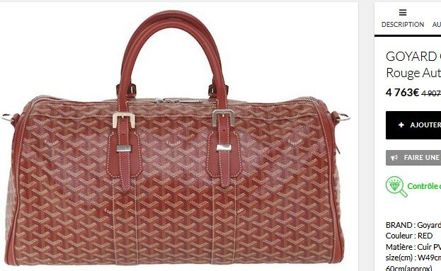 Goyard Borse: Goyard Tasche / sac – Usato da Collonges venduto da Auganien 9