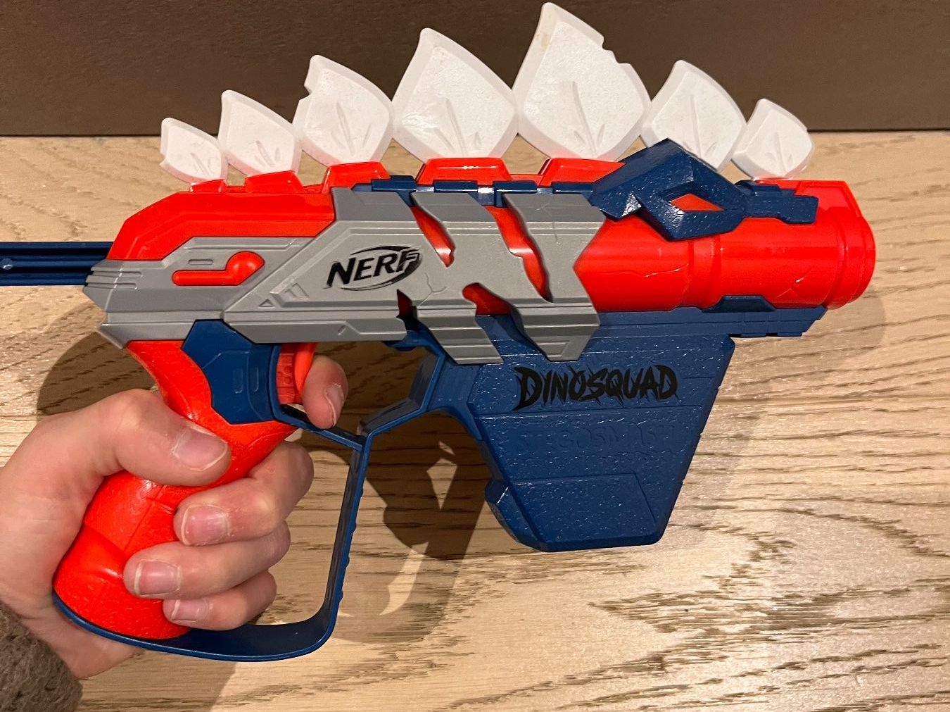 Nerf Giocattoli: Nerf DinoSquad Stego-Smash Blaster, comme neuf – Usato da Pully venduto da gpo_82kp 3