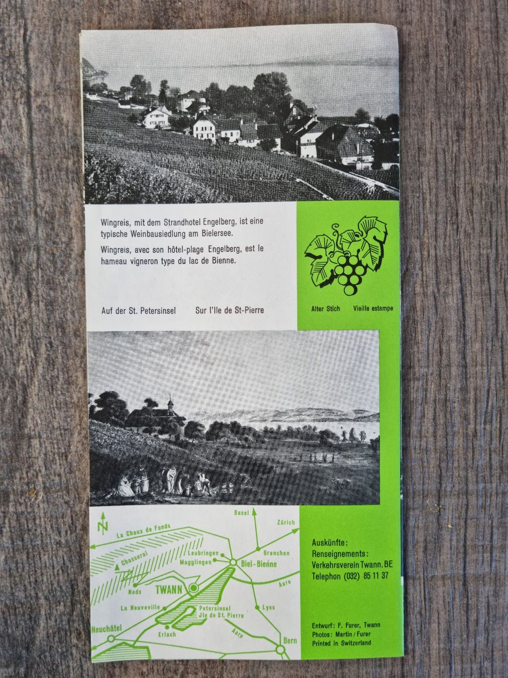 Documenti: Werbeprospekt Twann – Usato da Bözberg venduto da heinz-d 2