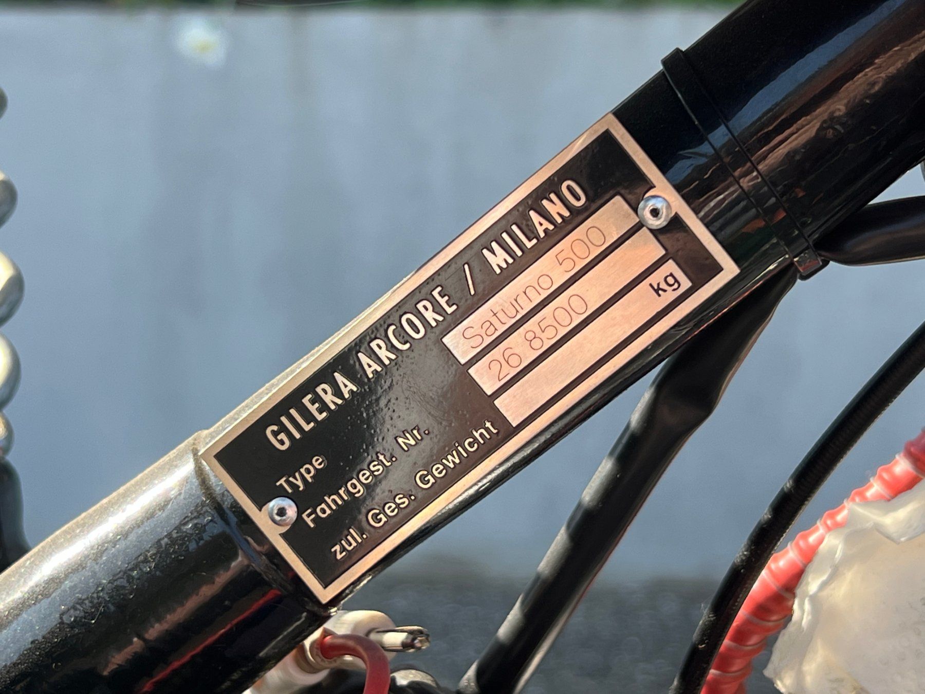 Gilera Touring: Gilera Saturno 500 Turismo – Usato da Reinach BL venduto da nonloso17 7