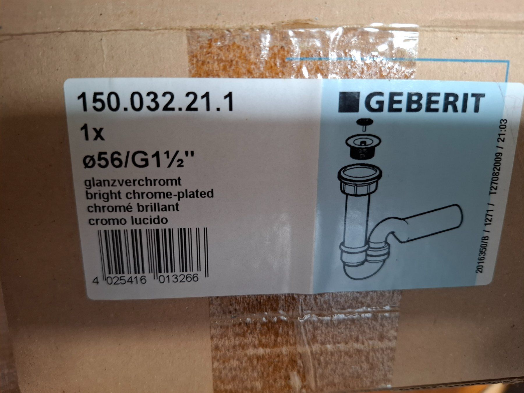 Docce: Écoulement pour receveur de douche Geberit – Nuovo e nell'imballaggio originale da Courfaivre venduto da jor_b7wl 1