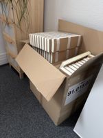 Schaumpolster-Verpackungen braun, 200 Stück, Neu!