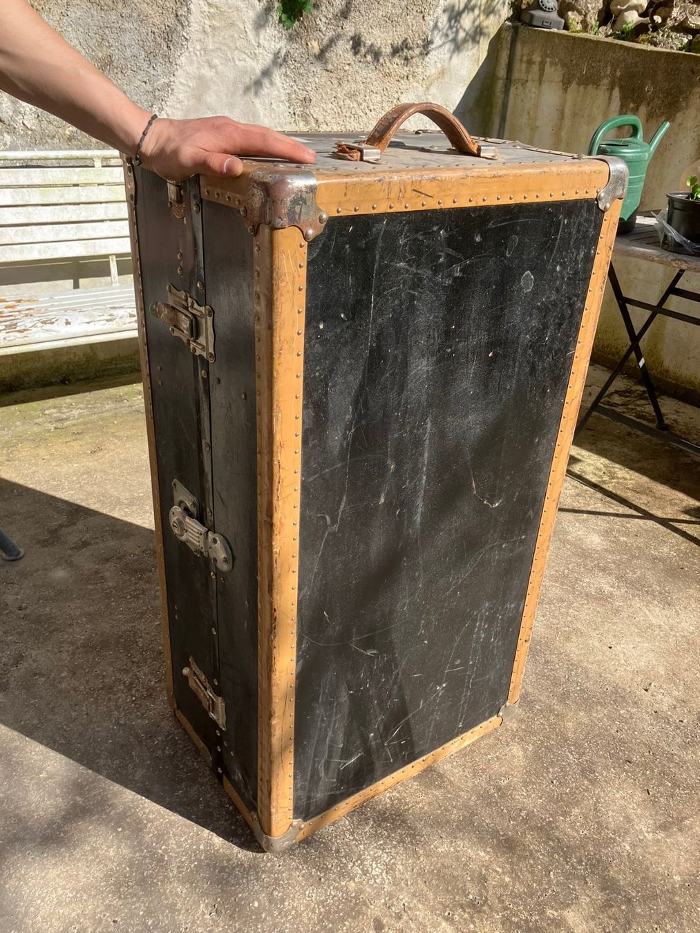 Valigie: mega belle malle vintage deco – Usato da Mervelier venduto da Arebetez 6