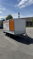 Humbaur Brücken + Kofferanhänger, Top Zustand