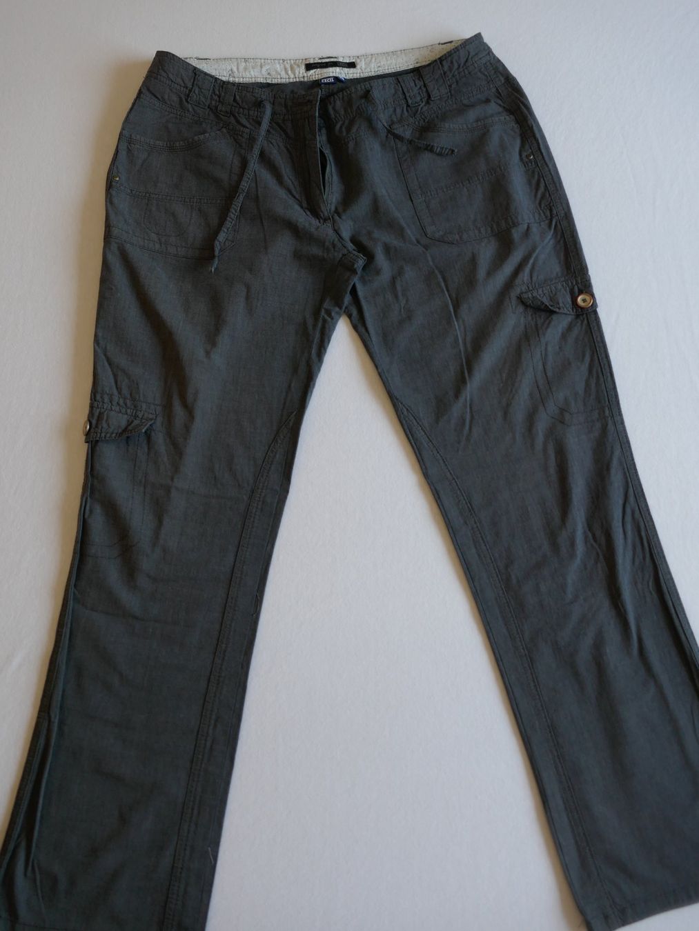 Cecil Hosen: CECIL  lange Damen-Freizeithose - Anthrazitfarbig – Gebraucht aus Volketswil von Cobra22