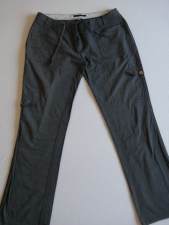 CECIL  lange Damen-Freizeithose - Anthrazitfarbig