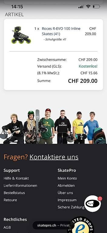Inline-Skating & Rollschuhe: Roces R-EVO 100 Inline Skates Gr.41 – Neu und originalverpackt aus Rafz von jrg_gkz7 4