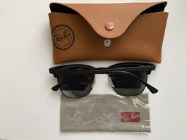 Sonnenbrille Ray-Ban Clubmaster schwarz mit Etui neuwertig