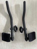 PRO ZEITFAHRLENKER-AUFSATZ MISSILE S-BEND CLIP-ON ALU SCHWAR