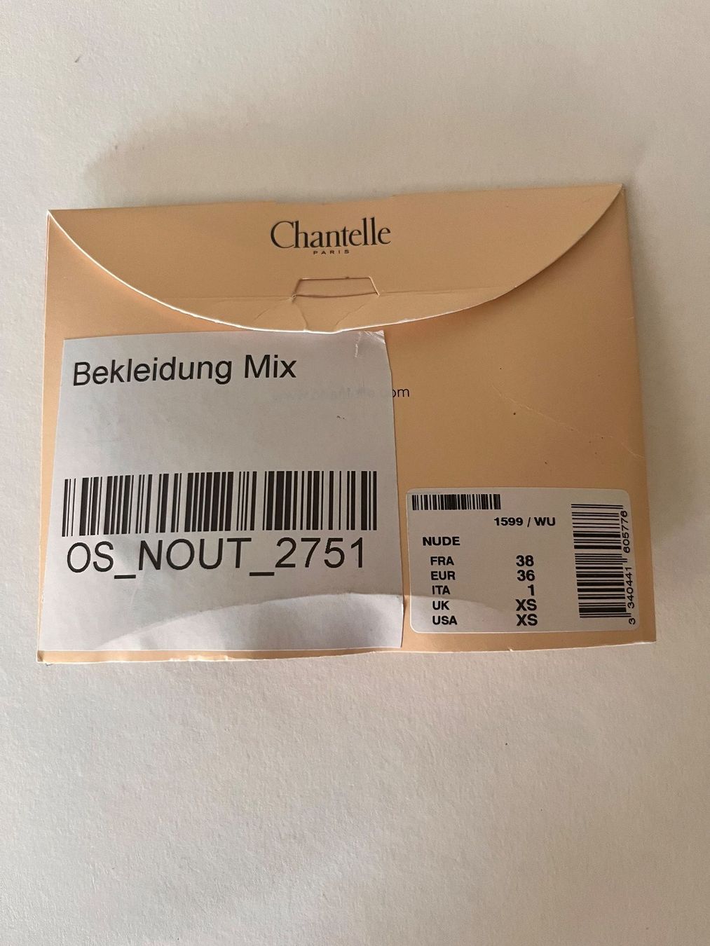 Chantelle Altra biancheria intima: String, Soft Collection, CHANTELLE, Grösse 36, Nude – Nuovo e nell'imballaggio originale da Rudolfstetten venduto da gst_g7xl 1