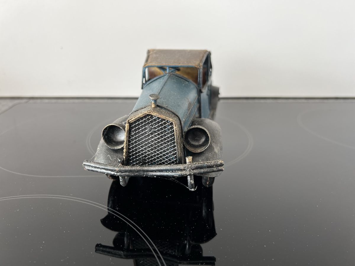 Modellautos: Altes Vintage Deko Auto blau – Gebraucht aus Wolfwil von Poulet60 1