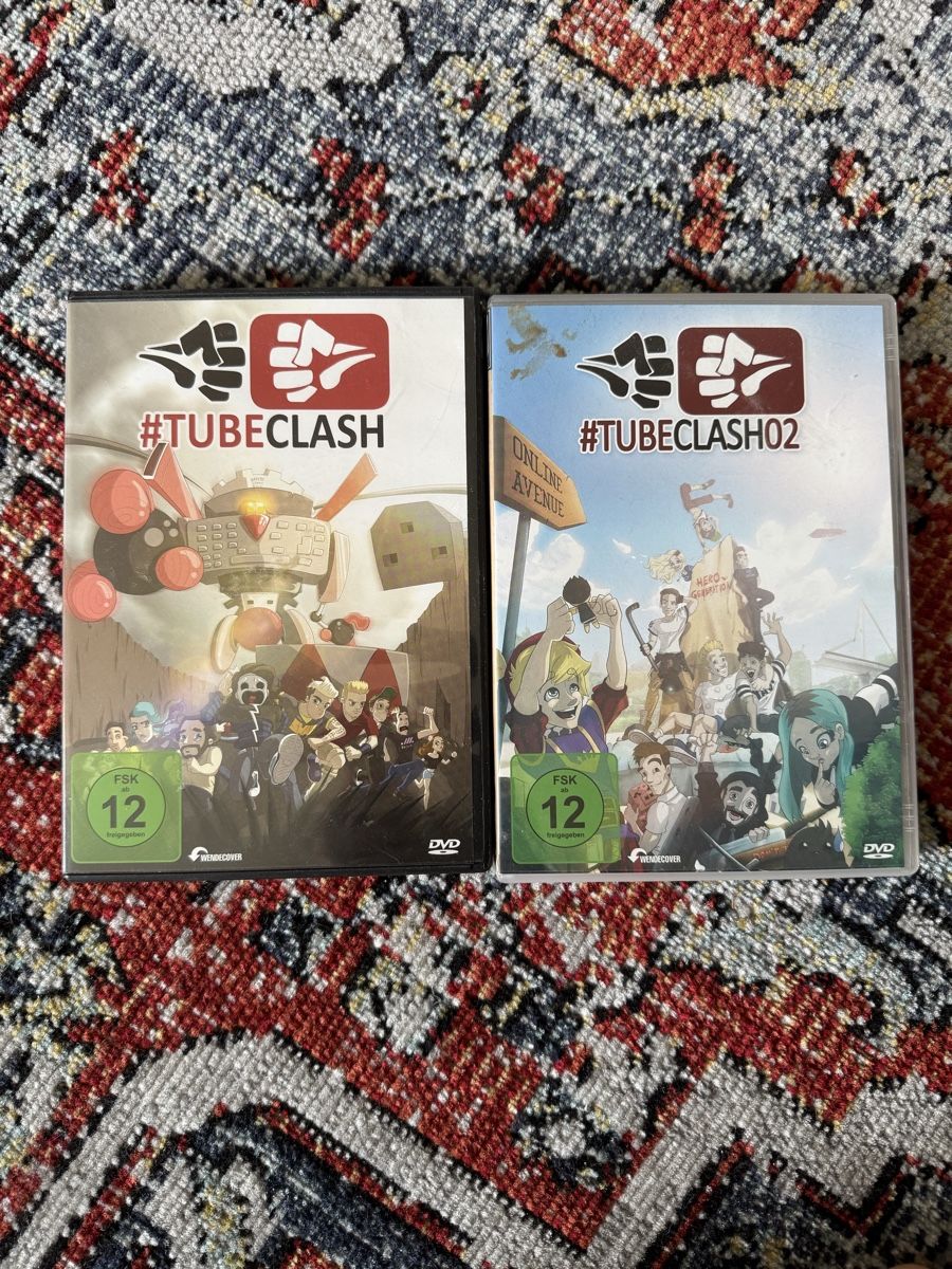 Tutti i DVDs: #TubeClash 1&2 DVD Set – Usato da Zürich venduto da krytisch