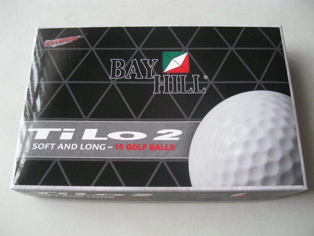 150 Stück Titanium Golfbälle TILO, NEU (302) (Neu und originalverpackt ...