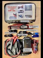 Diverse Pannenhilfe Utensilien (spzl.für Motorrradfahrer)
