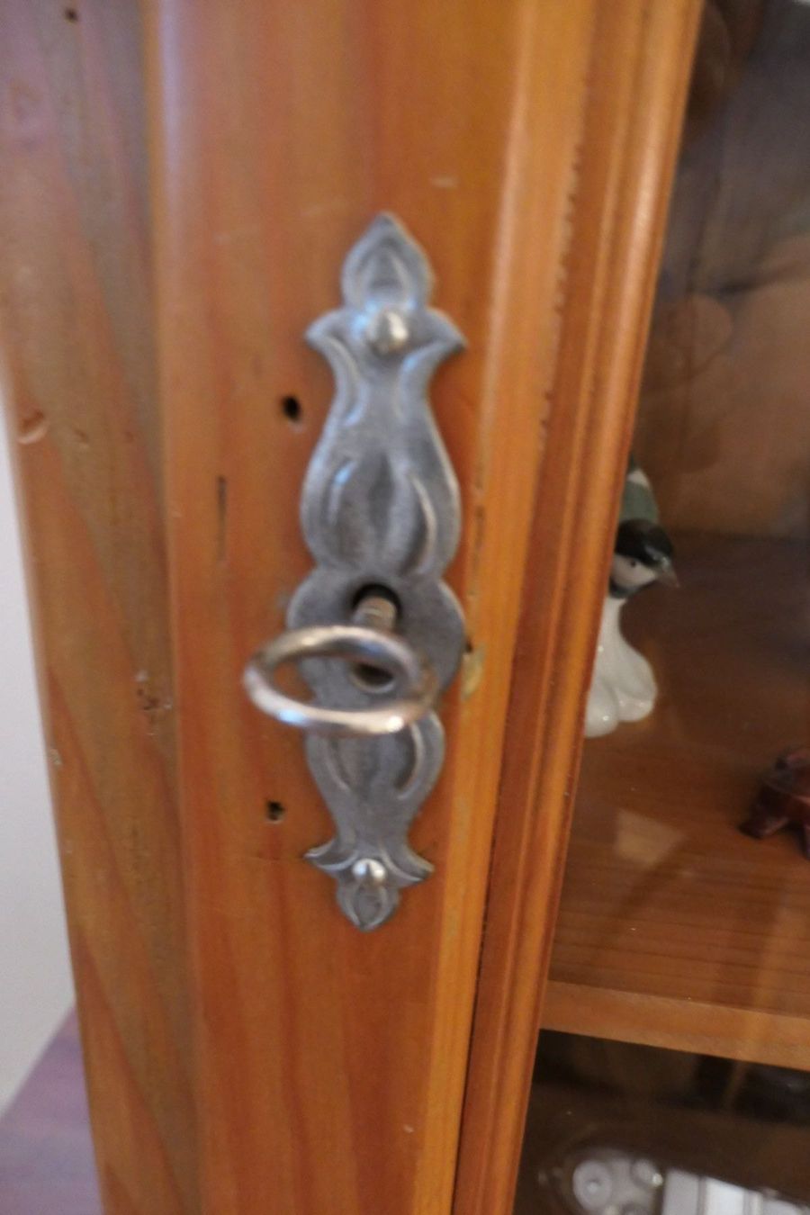 Vetrine: antike Glas-Vitrine mit Beleuchtung – Usato da Fürstenaubruck venduto da PizBeverin2018 8
