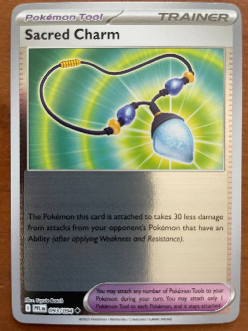 Pokémon Carte collezionabili: Pokemon Sacred Charm Reverse (Versand gratis) – Nuovo (secondo la descrizione) da Chur venduto da Angerson