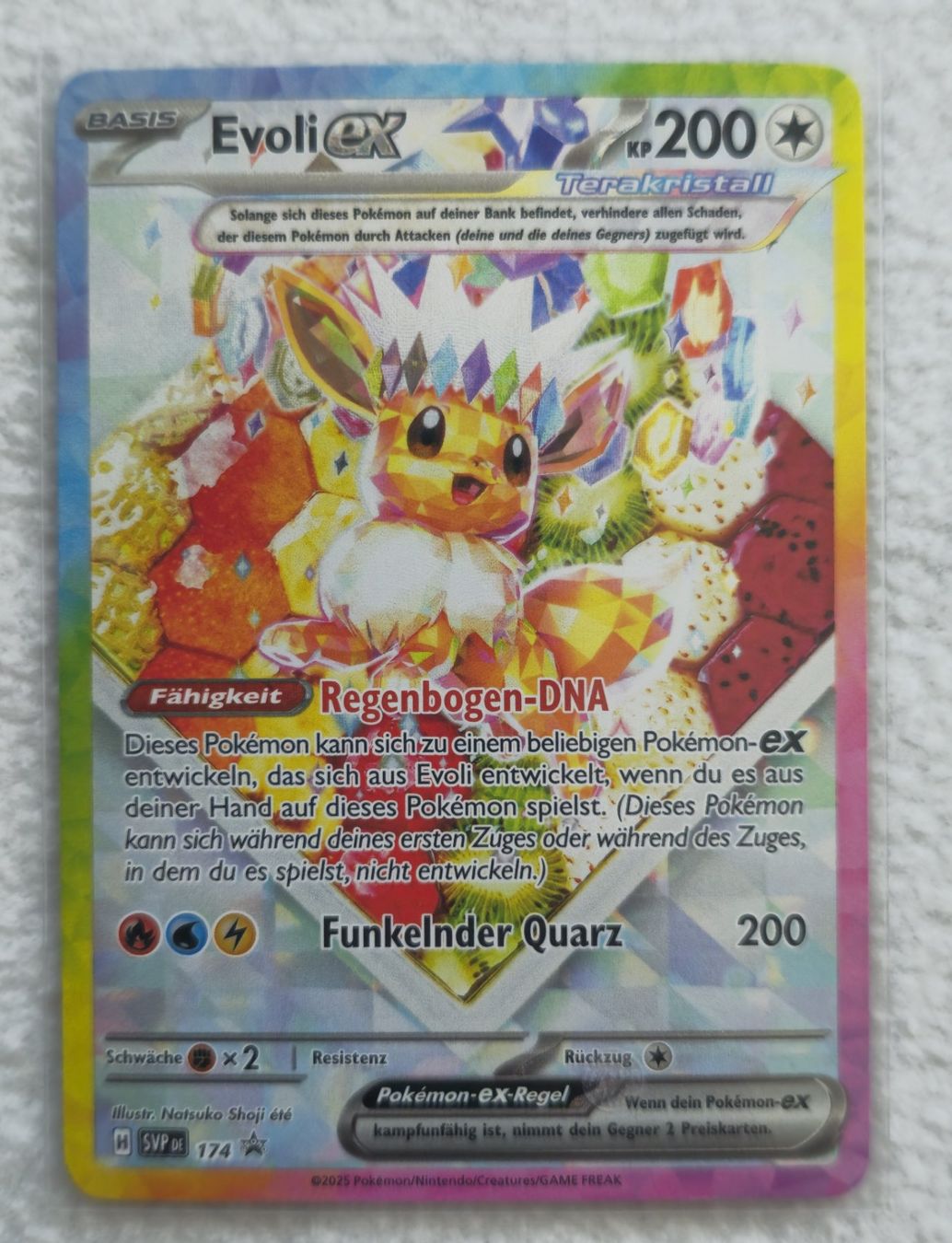 Pokémon Cartes à collectionner: Evoli ex Promo - 174 DE – Neuf (Voir description) à Zürich par Enver90