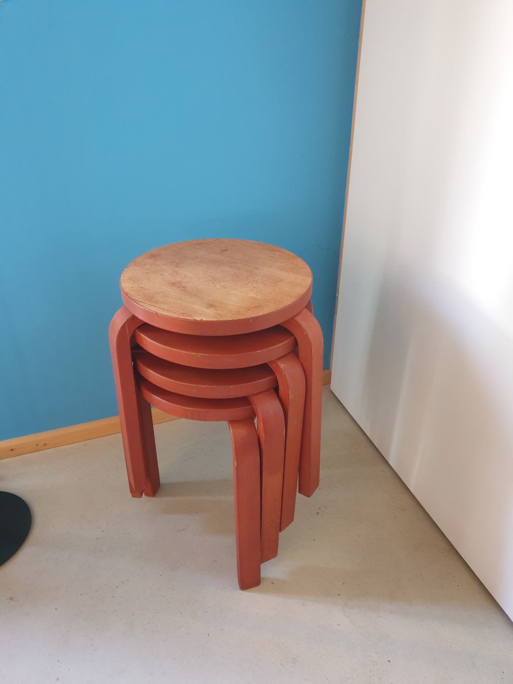 Aalto Sgabelli: Sehr alte Alvar Aalto Hocker – Usato da rebstein venduto da spacy73 5