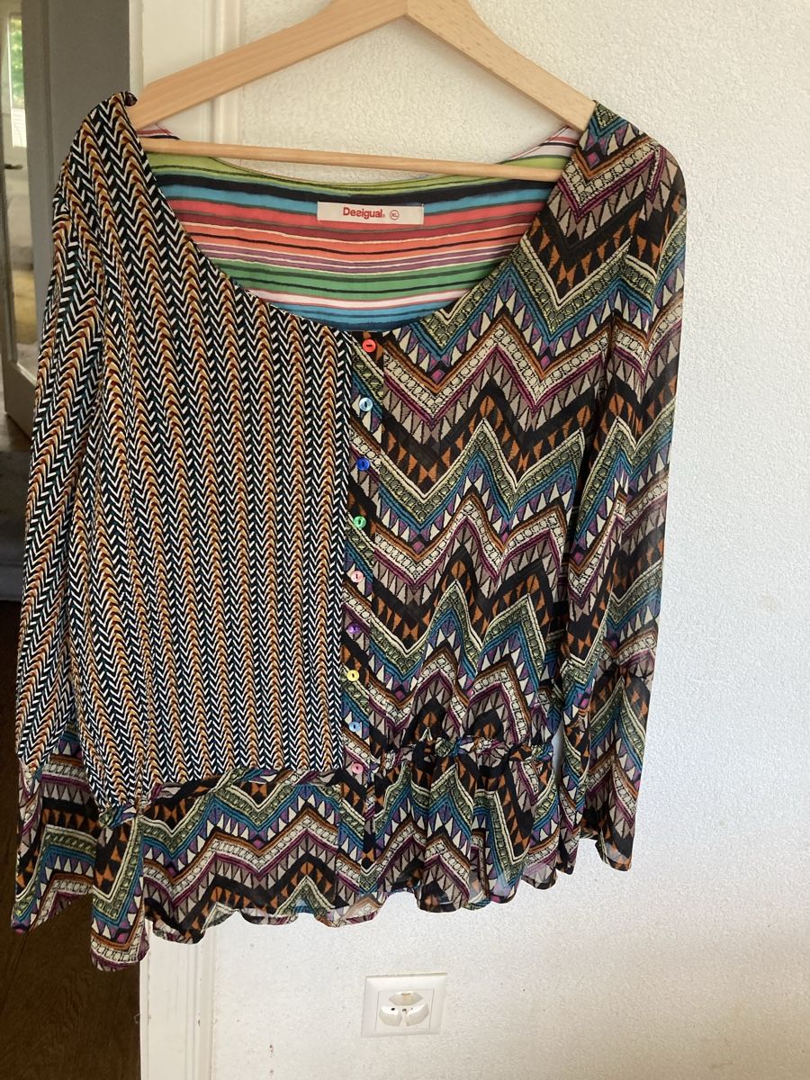 Desigual Blusen: Desigual Bluse, XL, gebraucht  – Gebraucht aus Basel von schoggihaas17 1