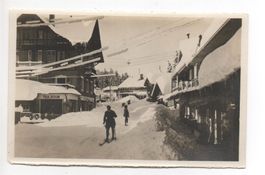 MONTANA en hiver, Tea-Room, Skieur