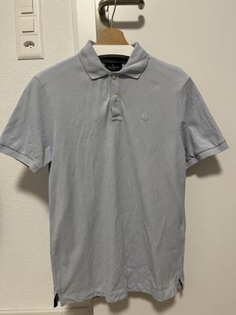 Poloshirt Hackett London Slim Fit hellblau M neu