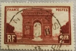 Briefmarke aus Frankreich