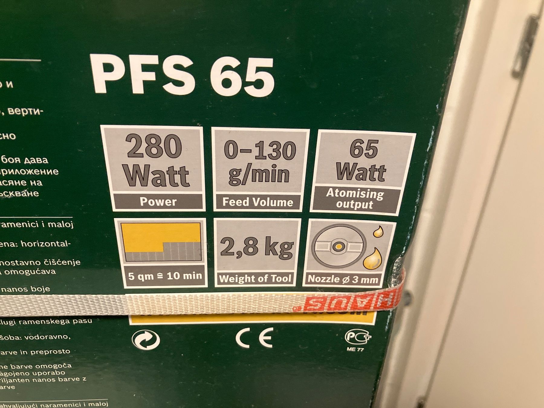 Bosch Alle Werkzeuge: Bosch Feinsprühsystem PFS 65 – Neu und originalverpackt aus jeuss von Ginflyer 2