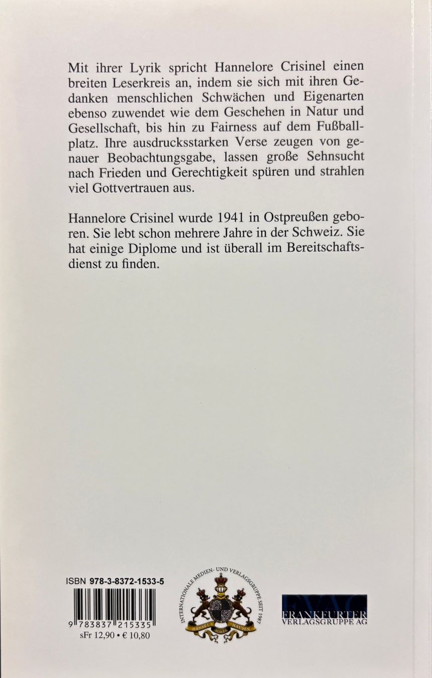 Libri: Crisinel Hannelore, Strahlender Globus - Gedichte – Nuovo (secondo la descrizione) da Sarnen venduto da Livres 1