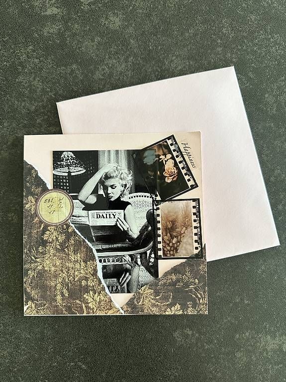 Cartoline: Handgemachte Vintage / Aesthetic Karten mit Couvert – Usato da Klingnau venduto da mic_qk2t 1