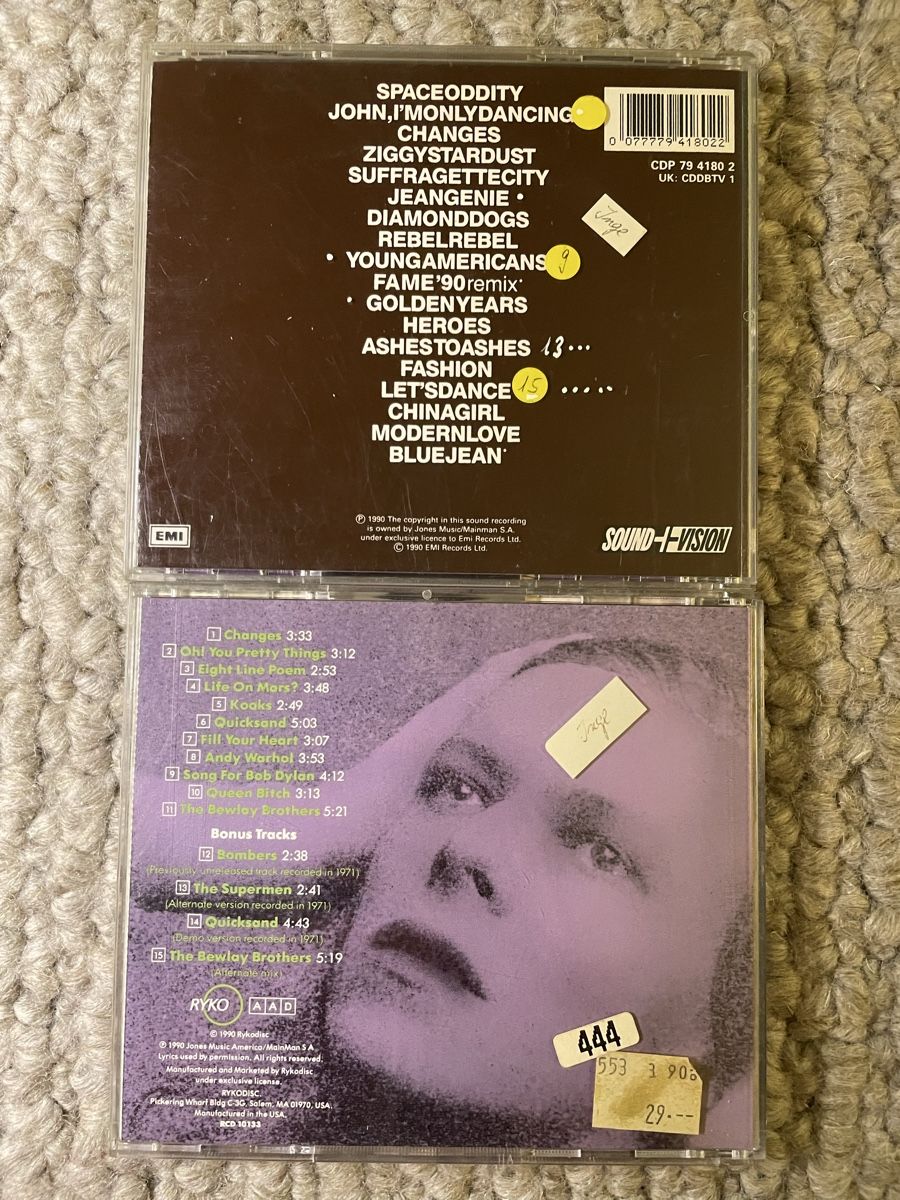 CD: 2x David Bowie – Usato da Reinach AG venduto da trigger7811 1