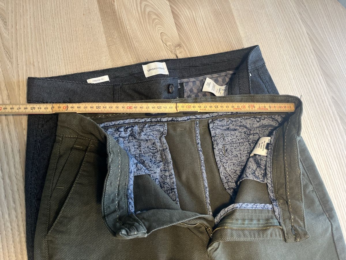 Pantaloni: Stoffhose regulär fit Herren – Usato da Seon venduto da Bluestream 9