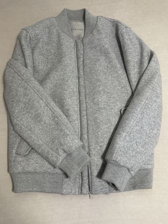 DAN JOHN Bomberjacke Grau Gr. XL Warm fuer Herbst/Winter 58