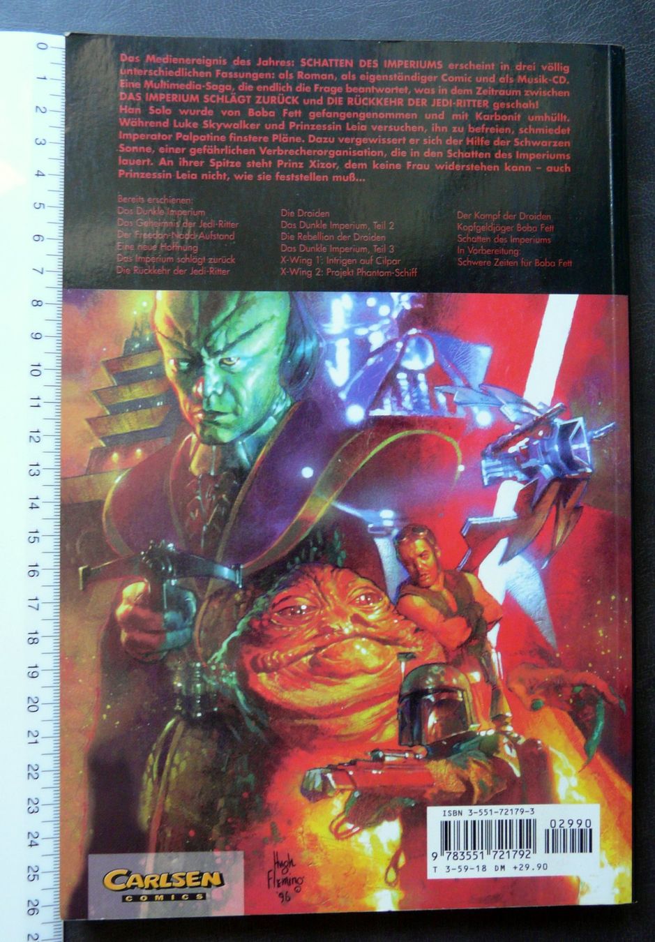 Fumetti: STAR WARS Schatten des Imperiums 1997 Carlsen   +Versand 2.- – Usato da Pully venduto da websurfer1 1