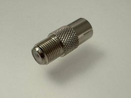 Sat- / Modem Adapter F-Buchse auf Koax Buchse