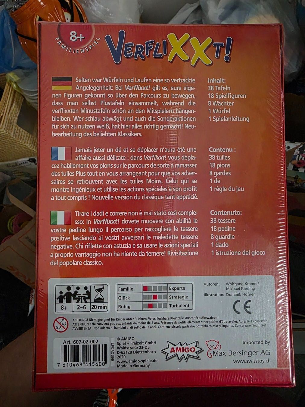 Amigo Giochi: Jeu Verflixxt neuf – Nuovo e nell'imballaggio originale da Biel/Bienne venduto da Djdreamx 1