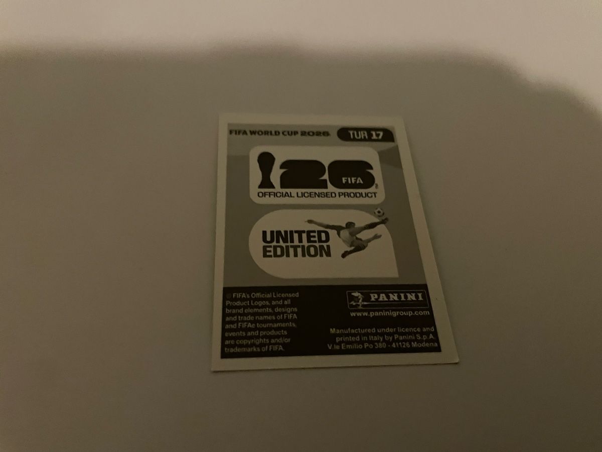 Panini Carte collezionabili: FIFA WM 2026 Can Uzun TUR 17 – Nuovo (secondo la descrizione) da Winterthur venduto da Cobraforce 1