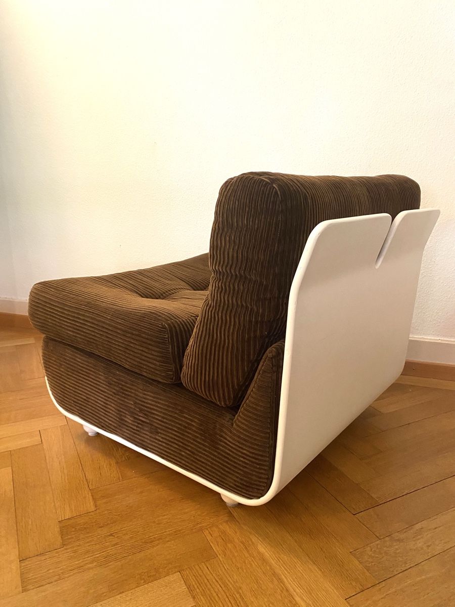 Sedie a sdraio: Design Sessel Chair Samt – Usato da Olten venduto da sportwelt 7