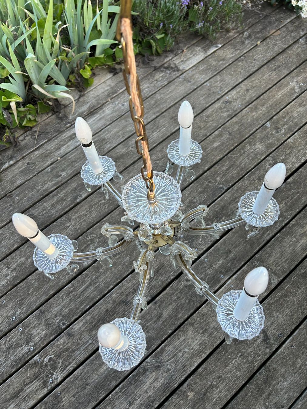 Lampadari & plafoniere: Kronleuchter mit 6 Flammen – Usato da Basel venduto da eva_rst2 4
