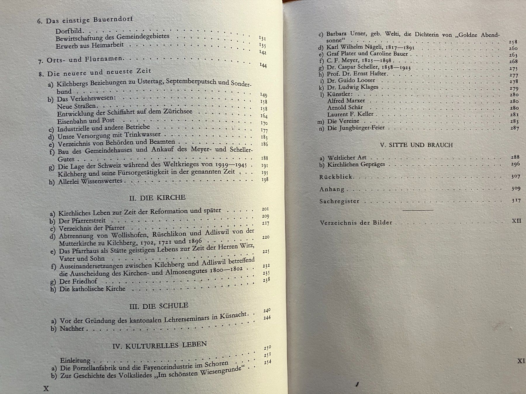 Bücher: G. Binder, Geschichte der Gemeinde Kilchberg, Halbleder – Gebraucht aus Männedorf von Amleto3 5
