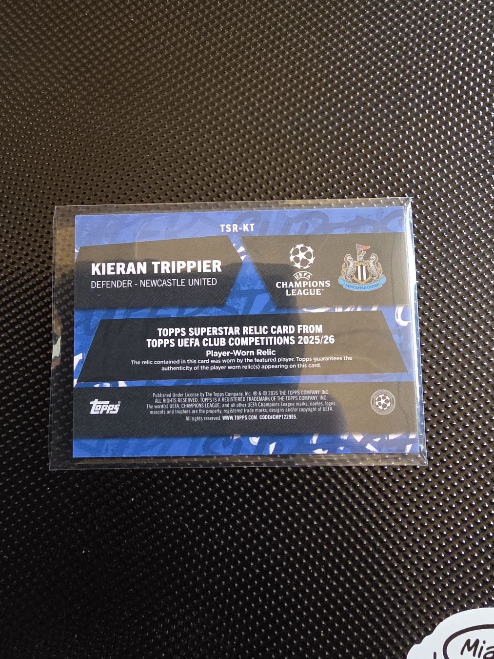 Topps Carte collezionabili: topps Trippier patch  – Usato da Schiers venduto da Olympia1987 1