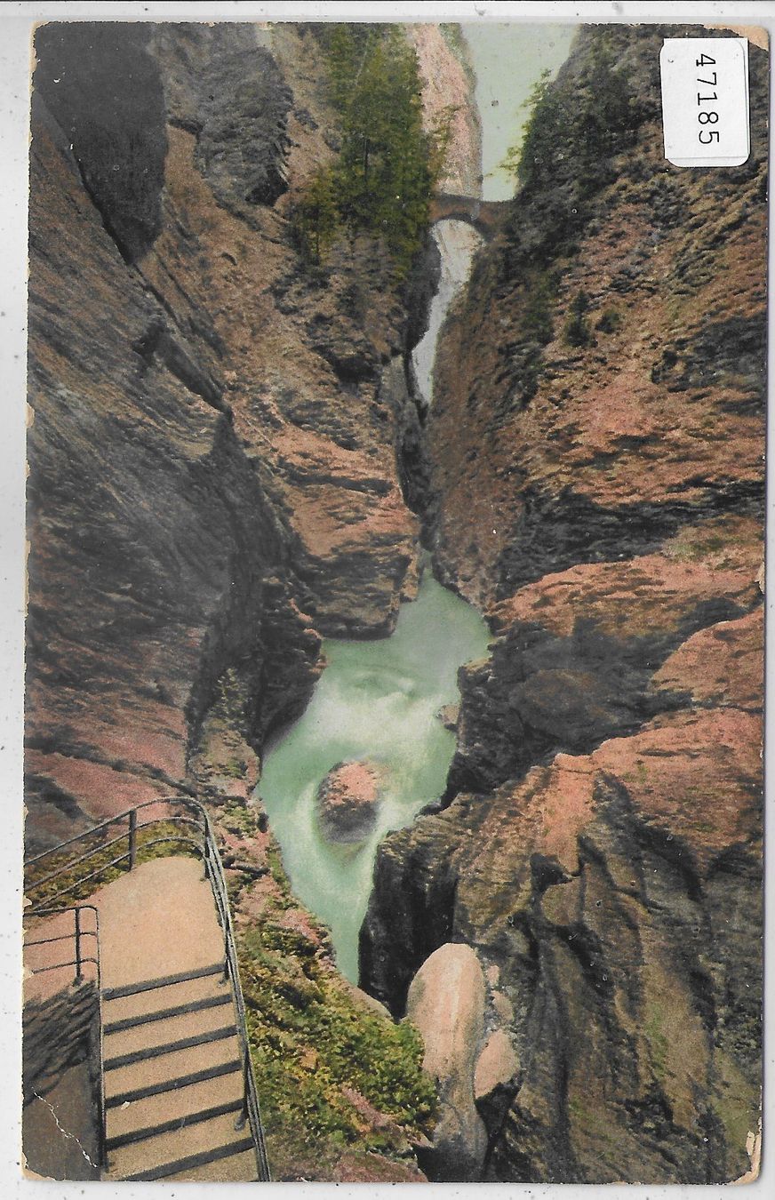 Cartoline postali: Viamala - 2te Brücke - Litho – Usato da Ettingen venduto da Kartenplanet