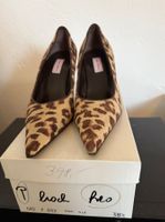 Pumps von Andy Jllien, Leopardenmuster aus Ponyfell mit eine