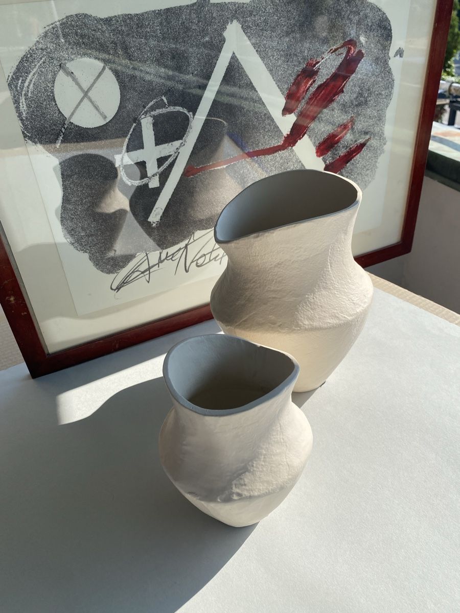 Vasen & Gefässe: 2 Design Vase  modern,  Jean-Michel Frank Style – Neu (gemäss Beschreibung) aus Zürich von lesgarcons 2