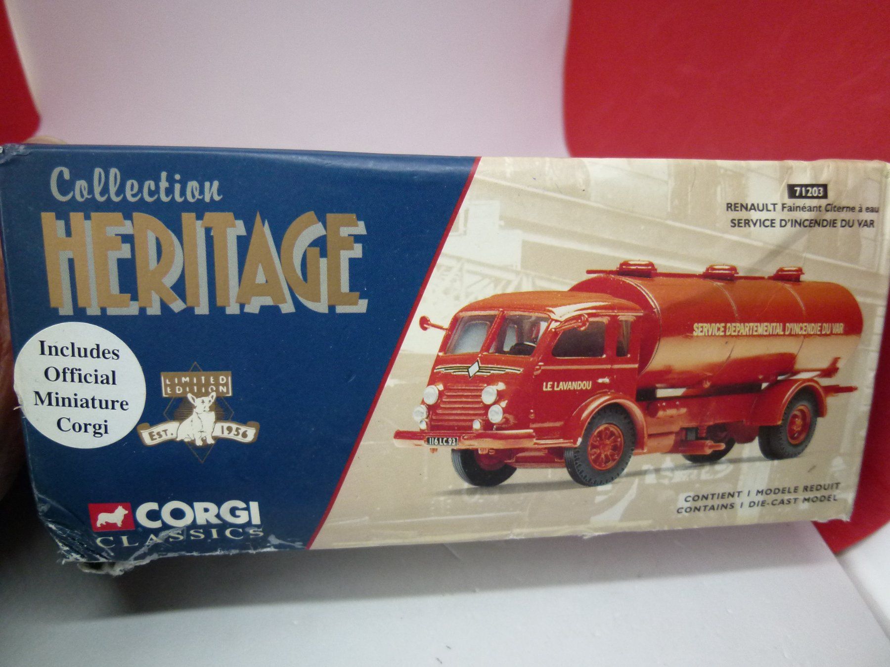 Corgi Toys Modellini d'auto: Corgi Classics - Heritage Coll. = speziell - Renault Citerne – Usato da Reiden venduto da mondial2