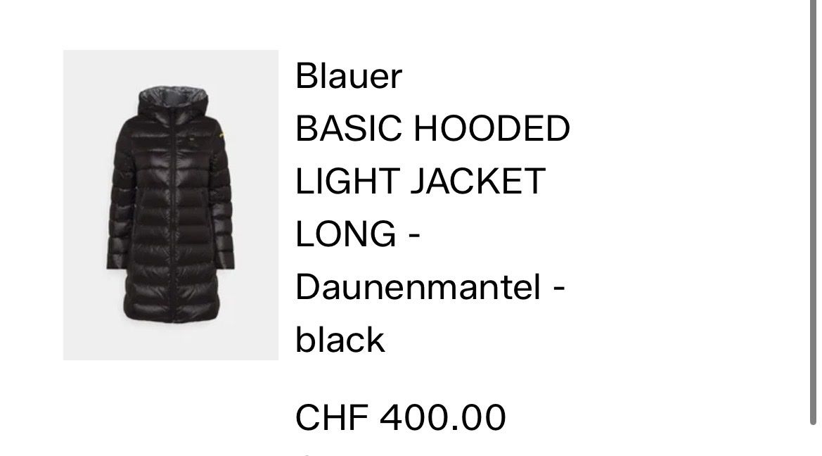 Cappotti: BLAUER Daunenmantel XL – Usato da Zürich venduto da MomoK5 7