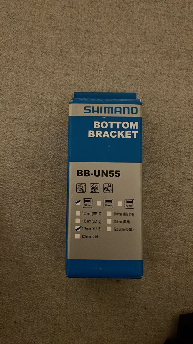 Shimano Ersatzteile: Shimano Bottom Bracket BB-UN55 - New, High Quality – Neu und originalverpackt aus Zürich von ame_c9fq