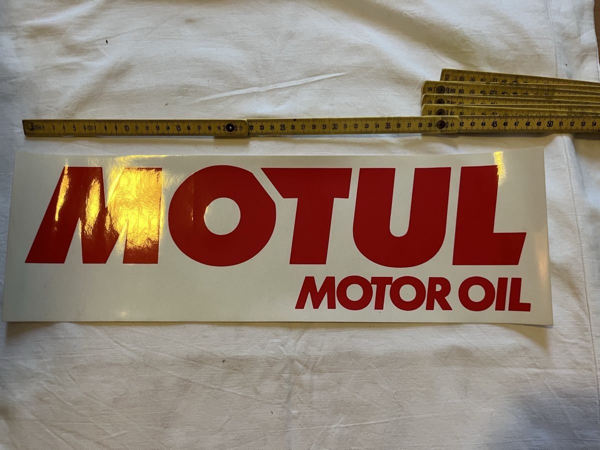 Motul Autocollants: Motul Sticker Vintage Gross – Neuf (Voir description) à bretzwil par nightflasher 1